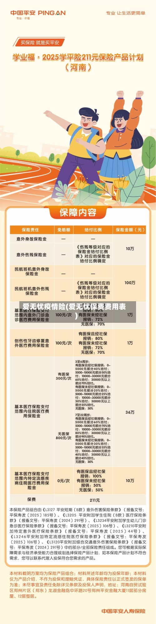 爱无忧疫情险(爱无忧保费费用表)-第3张图片