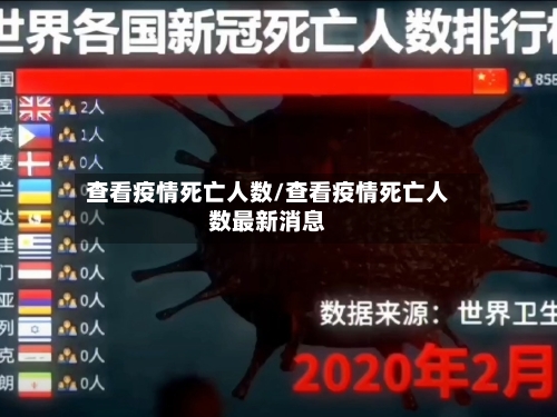 查看疫情死亡人数/查看疫情死亡人数最新消息-第2张图片