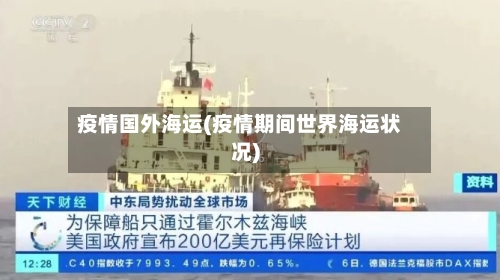 疫情国外海运(疫情期间世界海运状况)