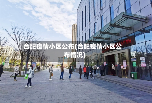 合肥疫情小区公布(合肥疫情小区公布情况)